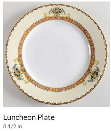 Iona Noritake Luncheon Plate