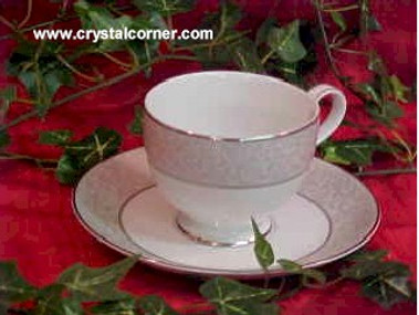 Parchment Noritake Cup And Saucer