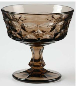 Perspective Brown High Sherbet