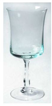 Rainbow Turquoise Water Goblet