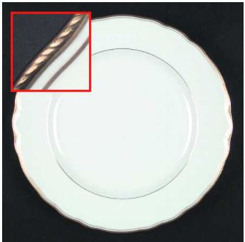 Salutation Dinner Plate