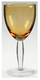 Sensation Amber Water Goblet