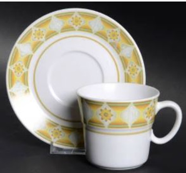 Sunglow Noritake Cup And Saucer