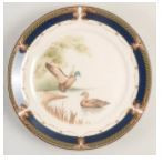 Tranquil Glen Round Salad Plate