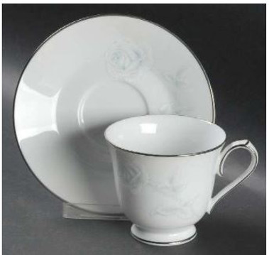 Virtue Noritake Cups And Saucer 2934