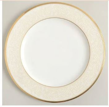 White Palace Round Salad Plate
