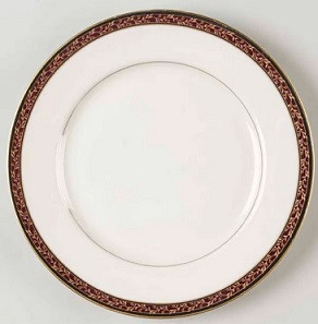 Aramis Round Salad Plate