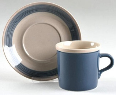 Blue Thunder Mikasa Cup And Saucer