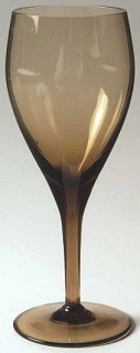Elegant Auburn Water Goblet