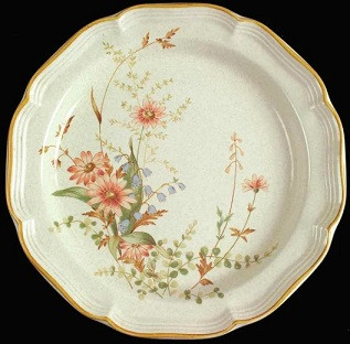 Field Bouquet Round Chop or Serving Platter