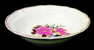 Flowerfest Round Soup Cereal Bowl