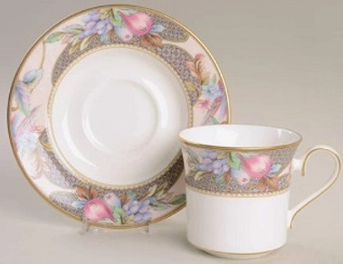 Fruitera Mikasa Cup And Saucer Fruitera Mikasa Cup And Saucer