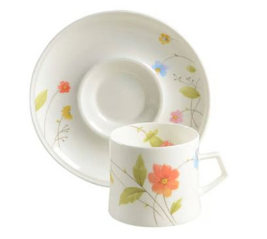 Just Flowers Cup and Saucer