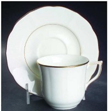 Majestic Gold Mikasa Cup And Saucer