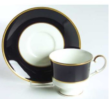 Onyx Mikasa Cup And Saucer