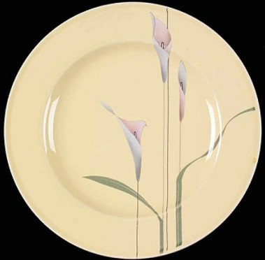 Opus Yellow Mikasa Salad Plate