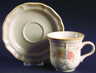 Prairie Rose Cup and Saucer