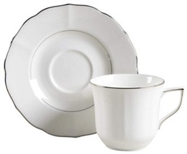 Silver Moon Mikasa Cup And Saucer