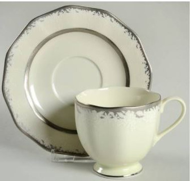 Sterling Lace Mikasa Cup And Saucer