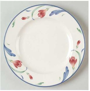 Tiptoe Round Salad Plate