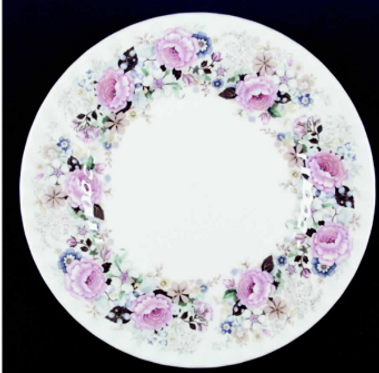 Rose Garland Minton Dinner Plate