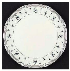 Calico Blue Dinner Plate