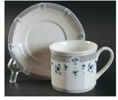 Calico Blue Royal Doulton Cup Andsaucer