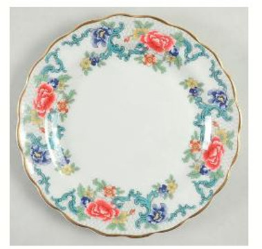 Floradora Gold Royal Doulton Booths  Bread And Butter Plate