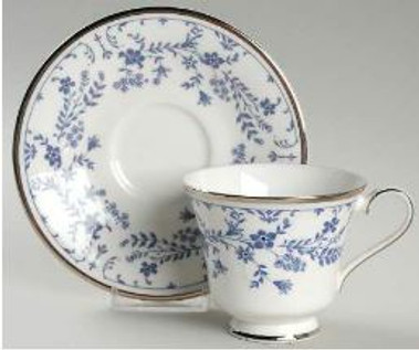 Sapphire Blossom   Royal Doulton Cup And Saucer
