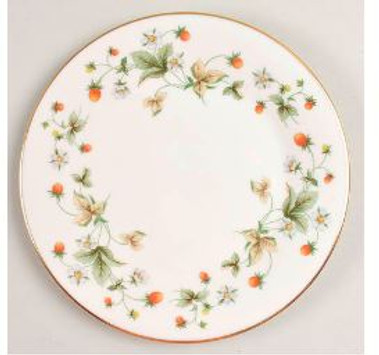 Strawberry Cream Royal Doulton Salad Plate