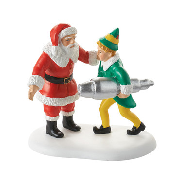 Buddy Salvages Kringle  Elf The Movie Department 56