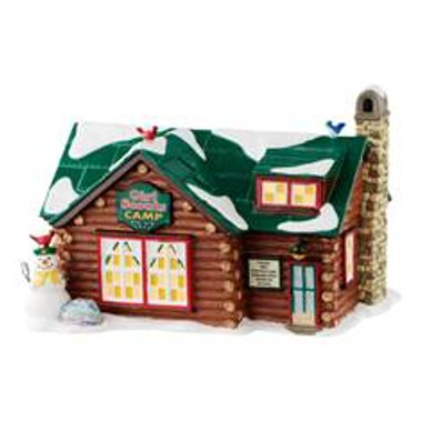 Girl Scout Camp Snow Village  Department 56