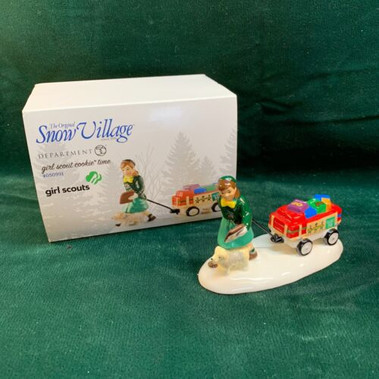 Girl Scout Cookie Time  Snow Village Department 56