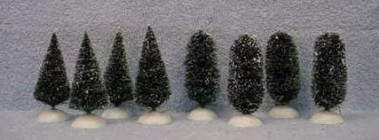 Village Frosted Topiary St/8 As Ret Department 56