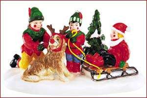 Original Snow Village - Santas Little Helpers