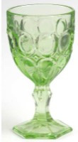 Moonstone Green Wine Goblet