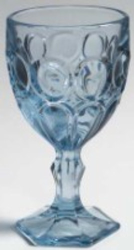 Moonstone Light Blue Fostoria Wine Goblet