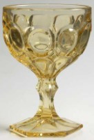 Moonstone Yellow High Sherbet