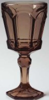 Virginia Brown Wine Goblet