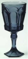 Virginia Dark Blue Water Goblet