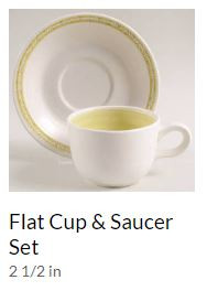 Hacienda Green Cup and Saucer