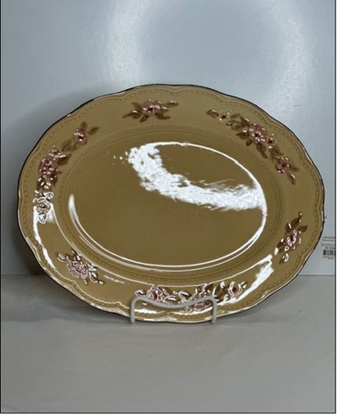 Rosette Medium Oval Platter