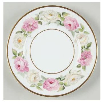 Royal Garden Royal Worcester Bread And Butter Plate