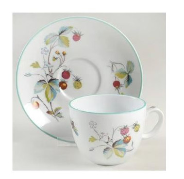 Strawberry Fair Cup and Saucer