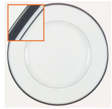 Viceroy Platinum Dinner Plate