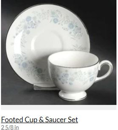 Belle Fleur Wedgwood Cup And  Saucer
