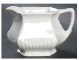 Empress White Creamer