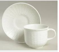 Nantucket Basket Cup and Saucer