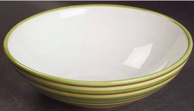 Lime Twist Tropical Breeze Round Soup Cereal Bowl