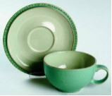 Calm Light Green Cup and Saucer